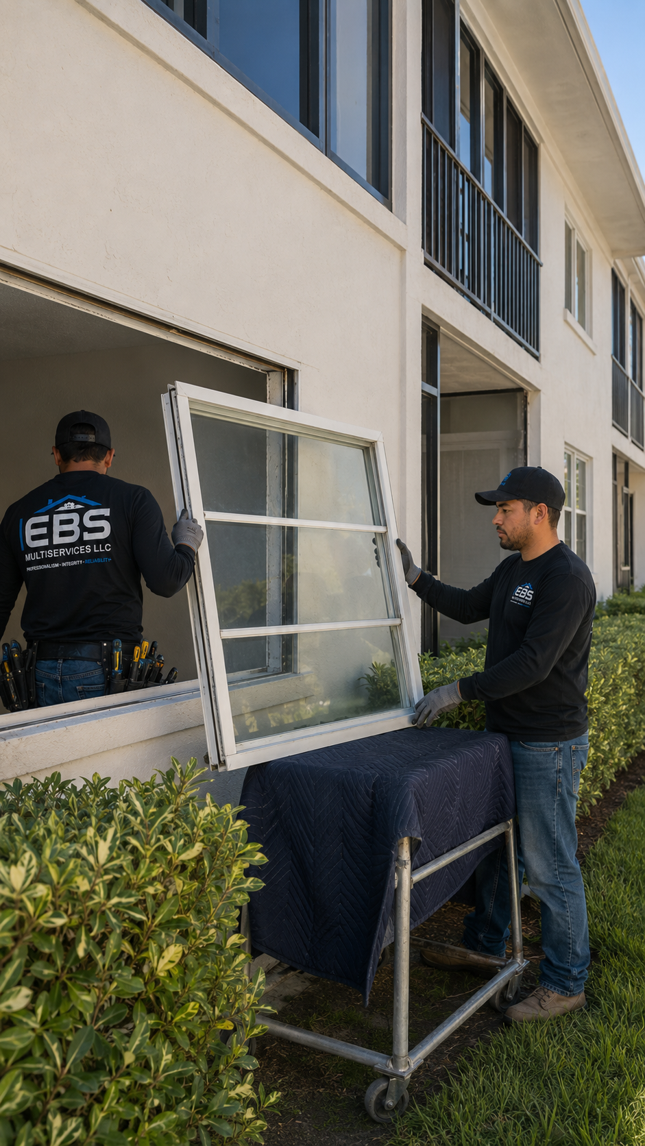 Window sealing and finishing